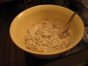 Not enough water Mixing -- not enough water